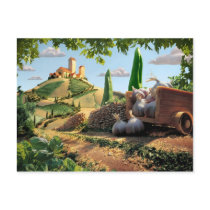 Food Country Scene Post Cards