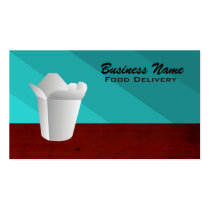 Food Delivery Business Cards business cards