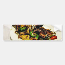 Food Dim Sum Squid Bumper Stickers