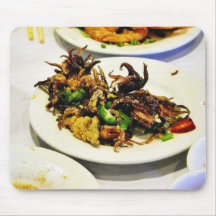 Food Dim Sum Squid Mouse Pad