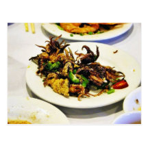 Food Dim Sum Squid Postcards
