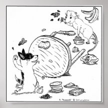 Food Fight Poster