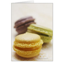 Food, Food And Drink, Dessert, Cookie, French, Greeting Card