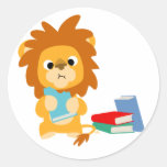 Food for Thought Cartoon sticker