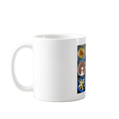 food in circles mugs by curiouskiwi