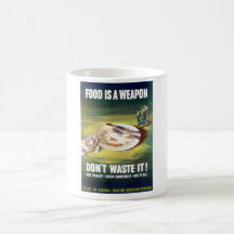 Food Is A Weapon Coffee Mugs