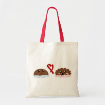 food love canvas bag