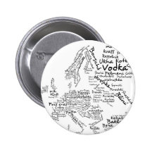 Food Map of Europe Pin