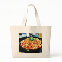 Food Pasta Shrimp Canvas Bags