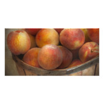 Food - Peaches - Just Peachy Photo Greeting Card