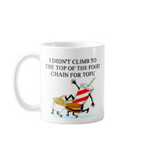 food police amti vegan joke, food police amti v... mug
