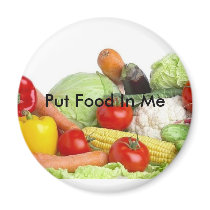 Food, Put Food In Me Magnets