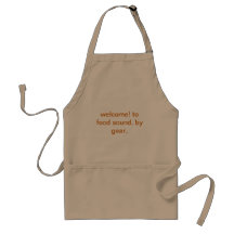 food.sound by gear, apron