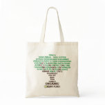 Food Tree Organic Planet Reusable Canvas Bags