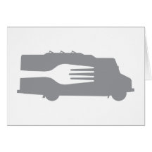 Food Truck: Side/Fork (Grey) Cards