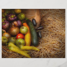 Food - Vegetables - Very early harvest Flyer Design