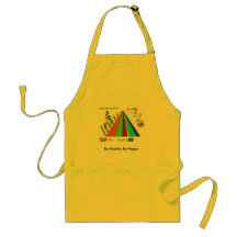 foodguide, Be Healthy Be Happy Apron