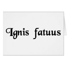 Foolish fire greeting cards