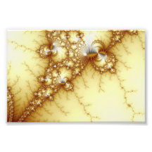 Fools Gold - Fractal Art Photo Print