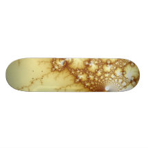 Fools Gold - Fractal Art Skateboards