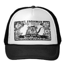 Foon Mt. Foonman Ski Team Mule Wash River Rat Mesh Hats