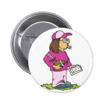 Foootball women pins