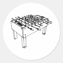 Foosball - le football de Tableau Autocollants