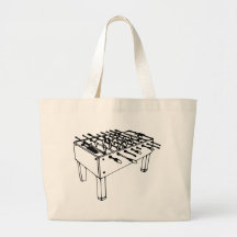 Foosball - le football de Tableau Sac En Toile