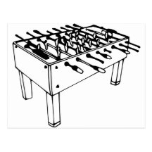 Foosball - Table soccer Post Cards