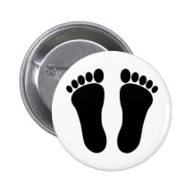 Foot_001_Print_Two_Vector_Clipart Pins