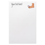 Foot-2 Broken Toe Custom Stationery
