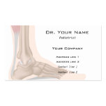 Foot anatomy Business Card