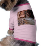 Foot Like Rock In Zion Narrows Doggie Tee Shirt
