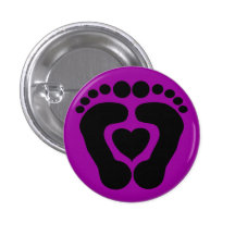 Foot Love Pinback Button