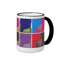 Foot on a Stool Warhol Style Coffee Mug