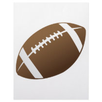 Football and Football Teams Graphic Custom Letterhead