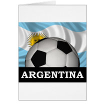 Football Argentina Greeting Cards