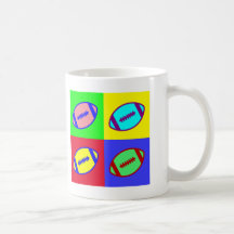 Football Art Mugs