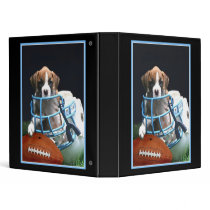 Football boxer puppy binder