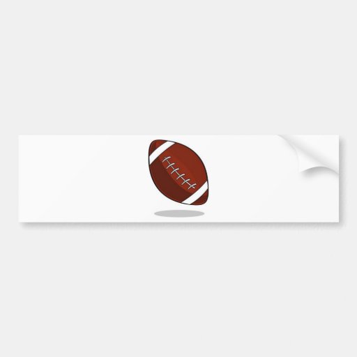 football bumper stickers