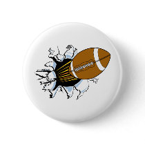 Football Pinback Button