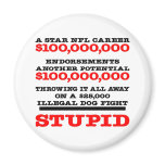 Football Career Stupid Magnet