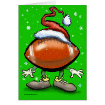 Football Christmas Card