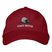 Football Coach Personalized Embroidered Hat