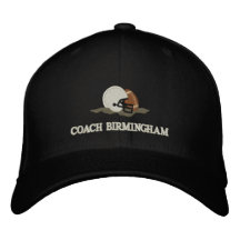 Football Coach Personalized Embroidered Hats
