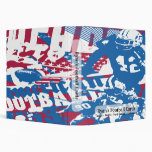 Football Collage Card Collectors Book Binder