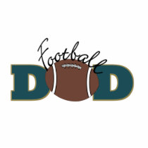 Football DAD Photo Cut Out