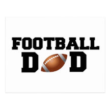 Football Dad! Post Card