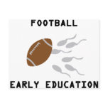 football early education postcard