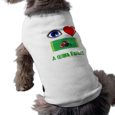 FOOTBALL FAN - I LOVE FOOTBALL & A BIG FIELD 2 RUN by Papertornvisions